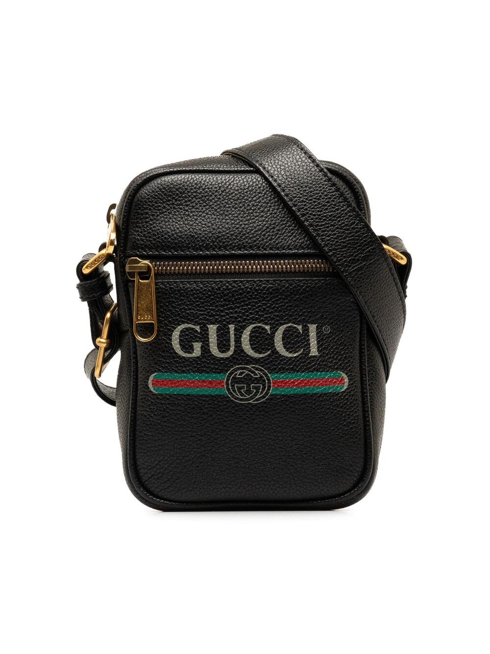 Gucci Logo Crossbody Pre-Loved Bag #340537G48B